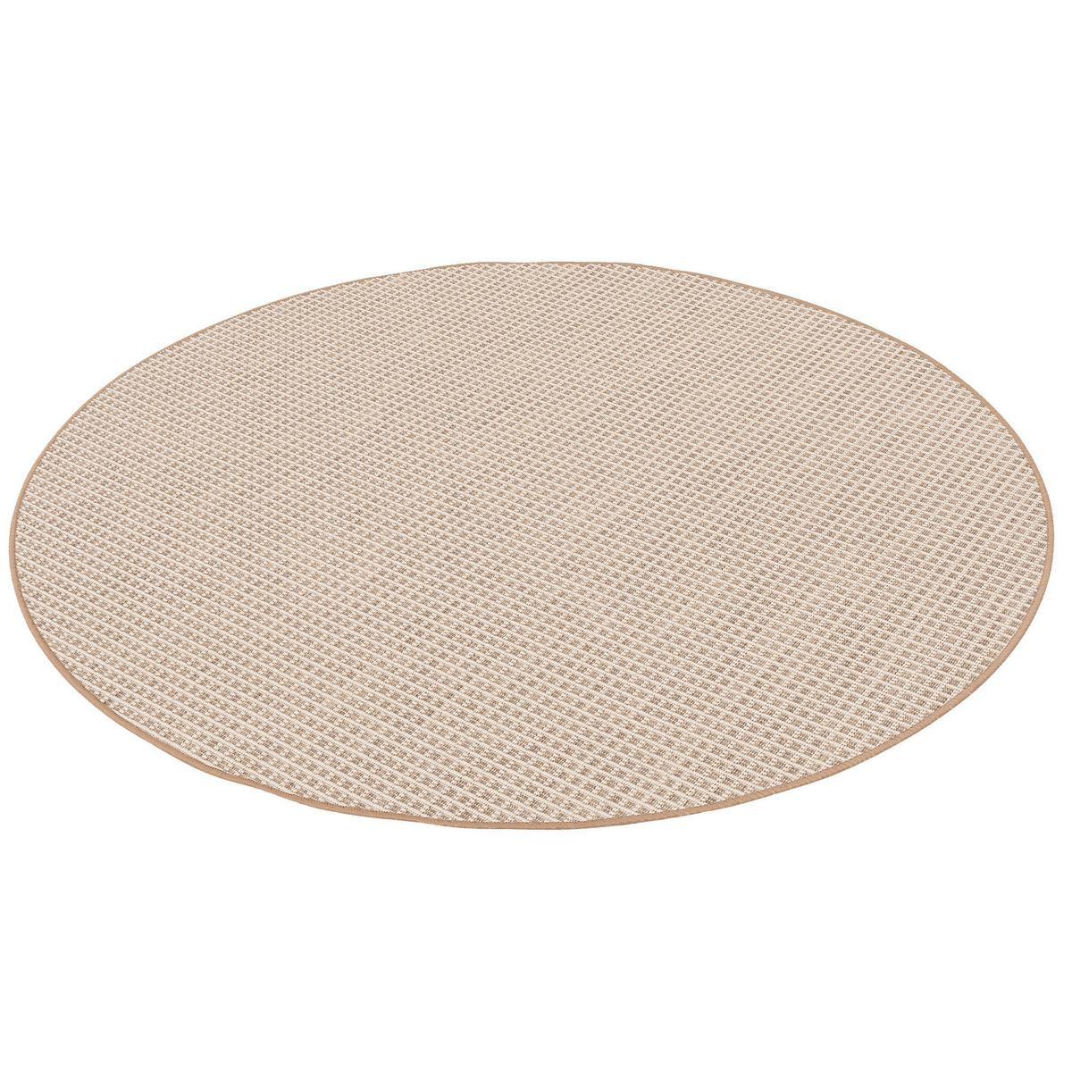 IN & OUTDOOR TEPPICH OSLO TREND RUND - Beige, Textil (160/160cm) - Snapstyle