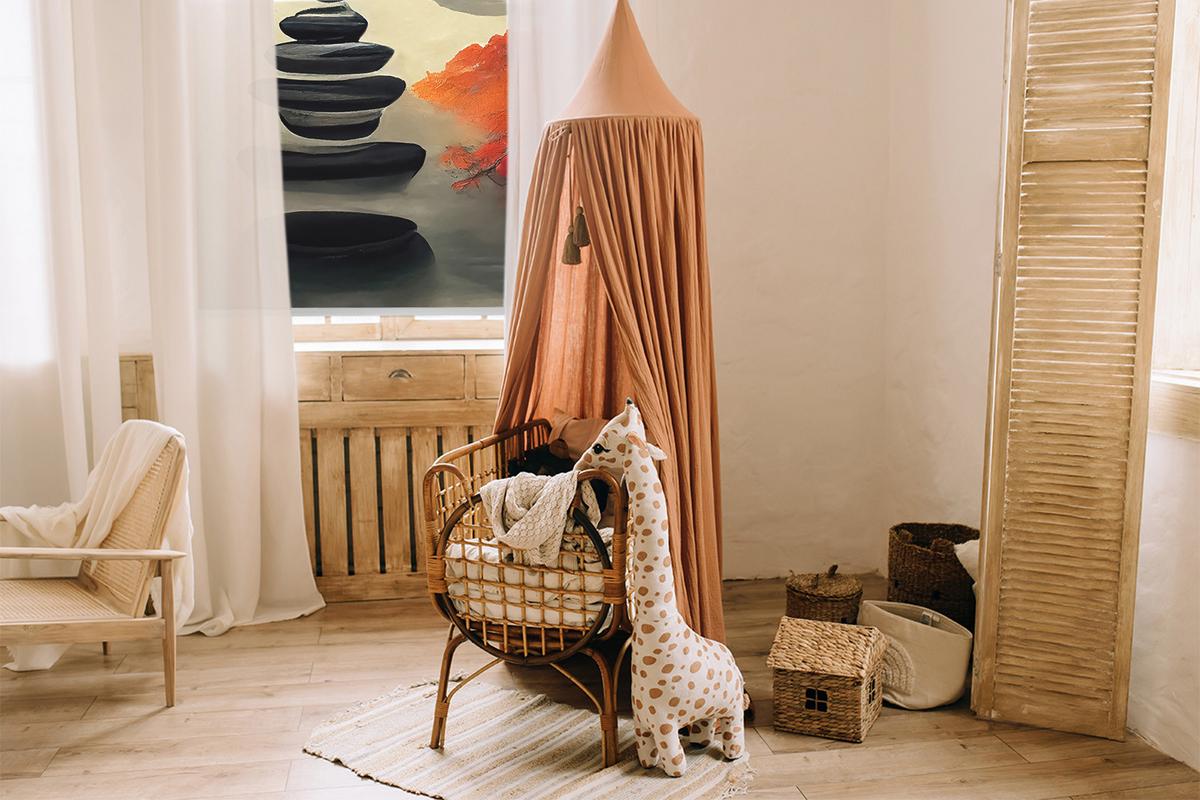 INNENROLLO - Fensterrollo - Rollo - 140x140 cm - Berg - Braun, Kunststoff (140/140/0.5cm) - TULUP