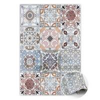 VINYL TEPPICH 60x90 cm Portugiesische Fliesen - Multicolor, Kunststoff (60/90cm) - TULUP
