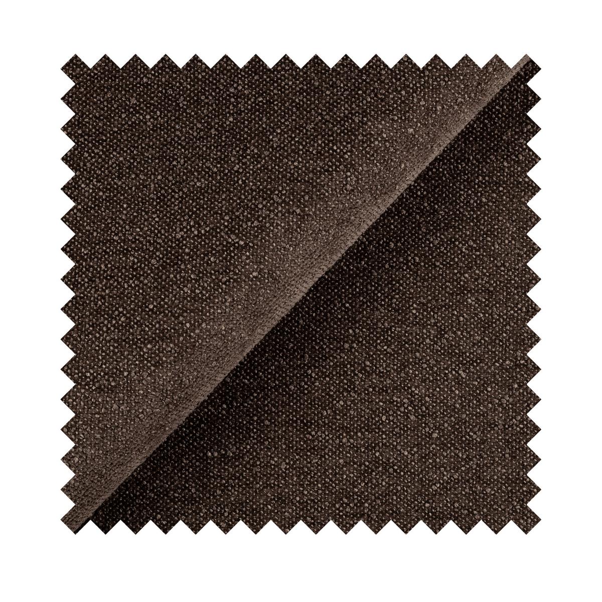 JUGENDBETT Cloudy Braun 120 cm, Chenille - Schwarz/Braun, Kunststoff/Textil (120/200cm) - Selsey