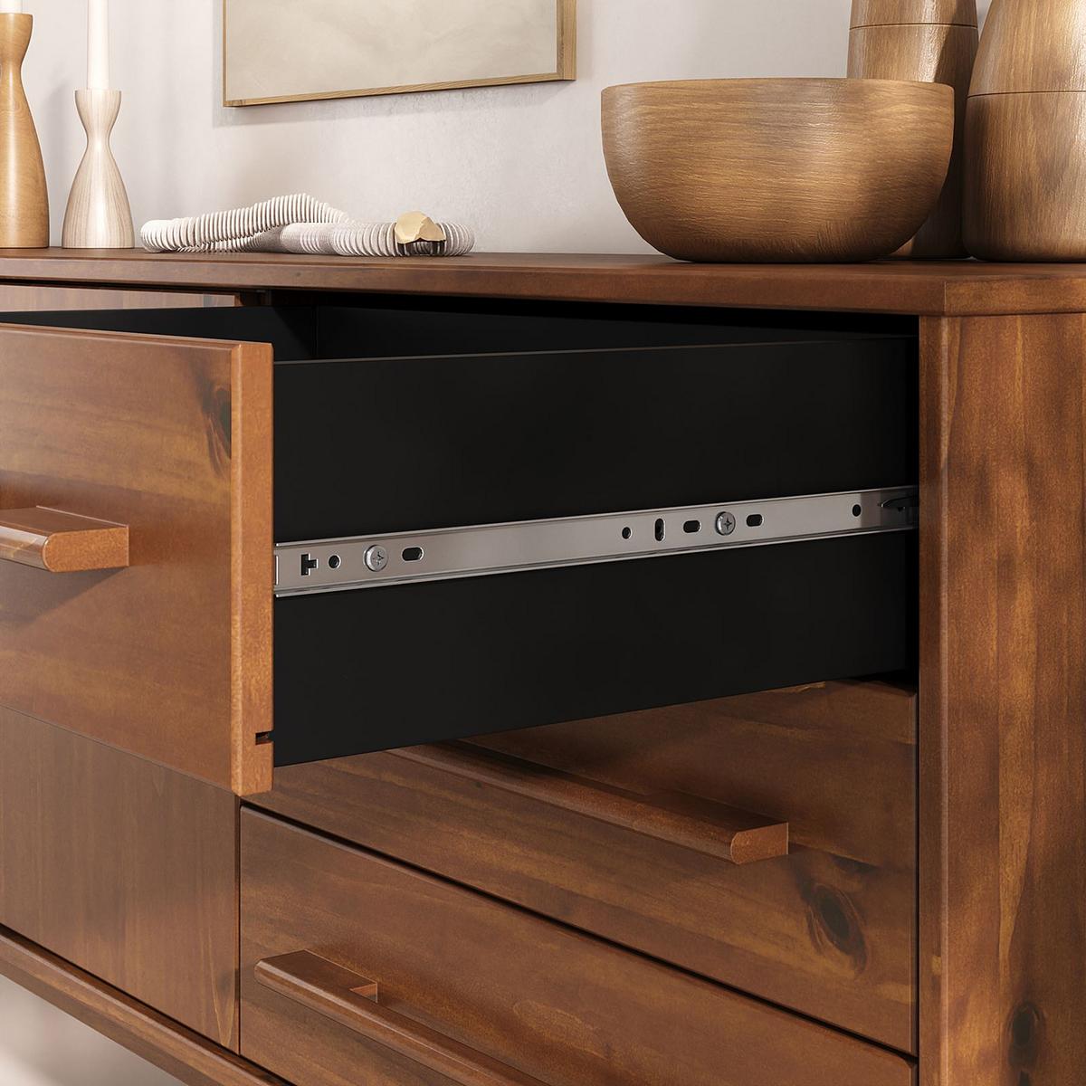 SIDEBOARD TECCA Kastanie - Kastanienfarben, Holz (170/71/41cm) - IDIMEX