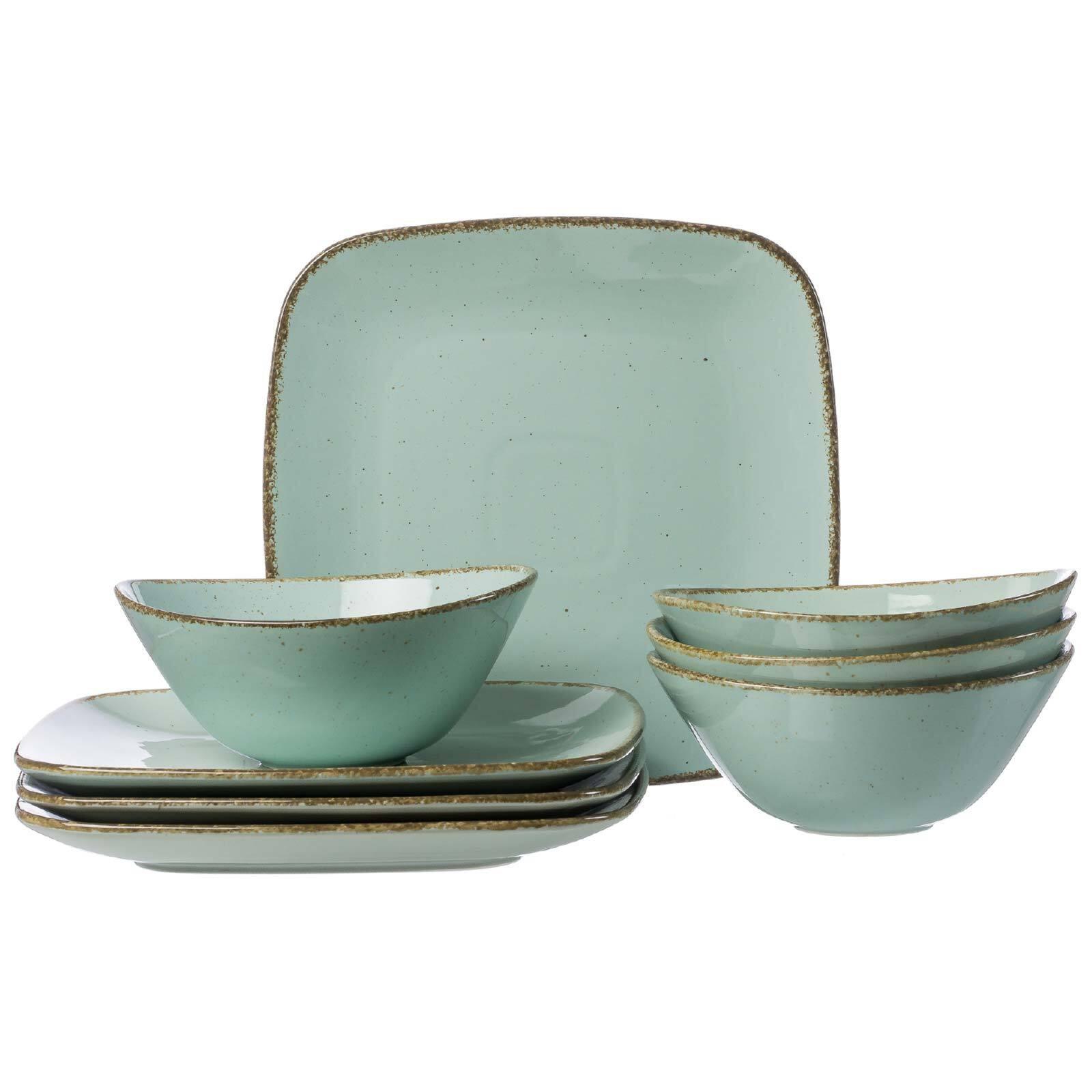 TAFELSERVICE Casa blau 8-tlg. - Blau, Keramik (29.5/34.5/33cm) - Ritzenhoff Breker