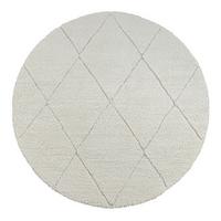 RUNDTEPPICH Berber ATRIO Polypropylen Creme 160 x 160 cm - Beige, Textil (160/160cm) - KADIMA DESIGN
