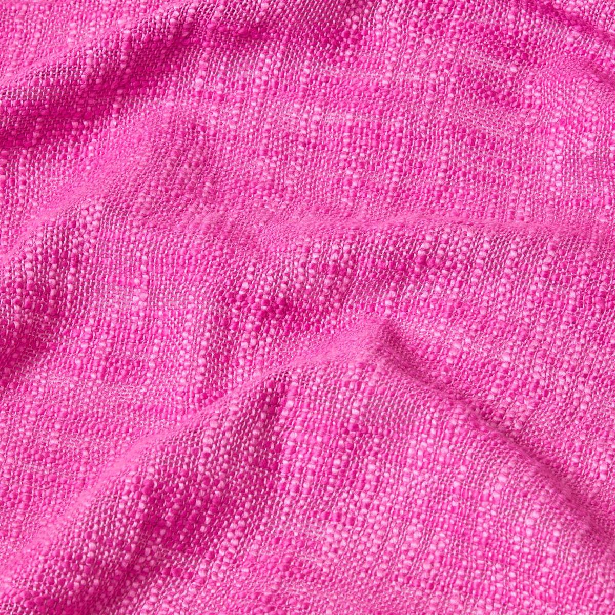 WOHNDECKE Nirvana Slub 225/255 cm, 100% Baumwolle - Pink, Textil (225/225cm) - Homescapes