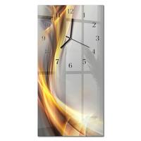 WANDUHR aus Glas 30x60 cm - Abstraktion - Multicolor, Glas (30/60/0.4cm) - TULUP