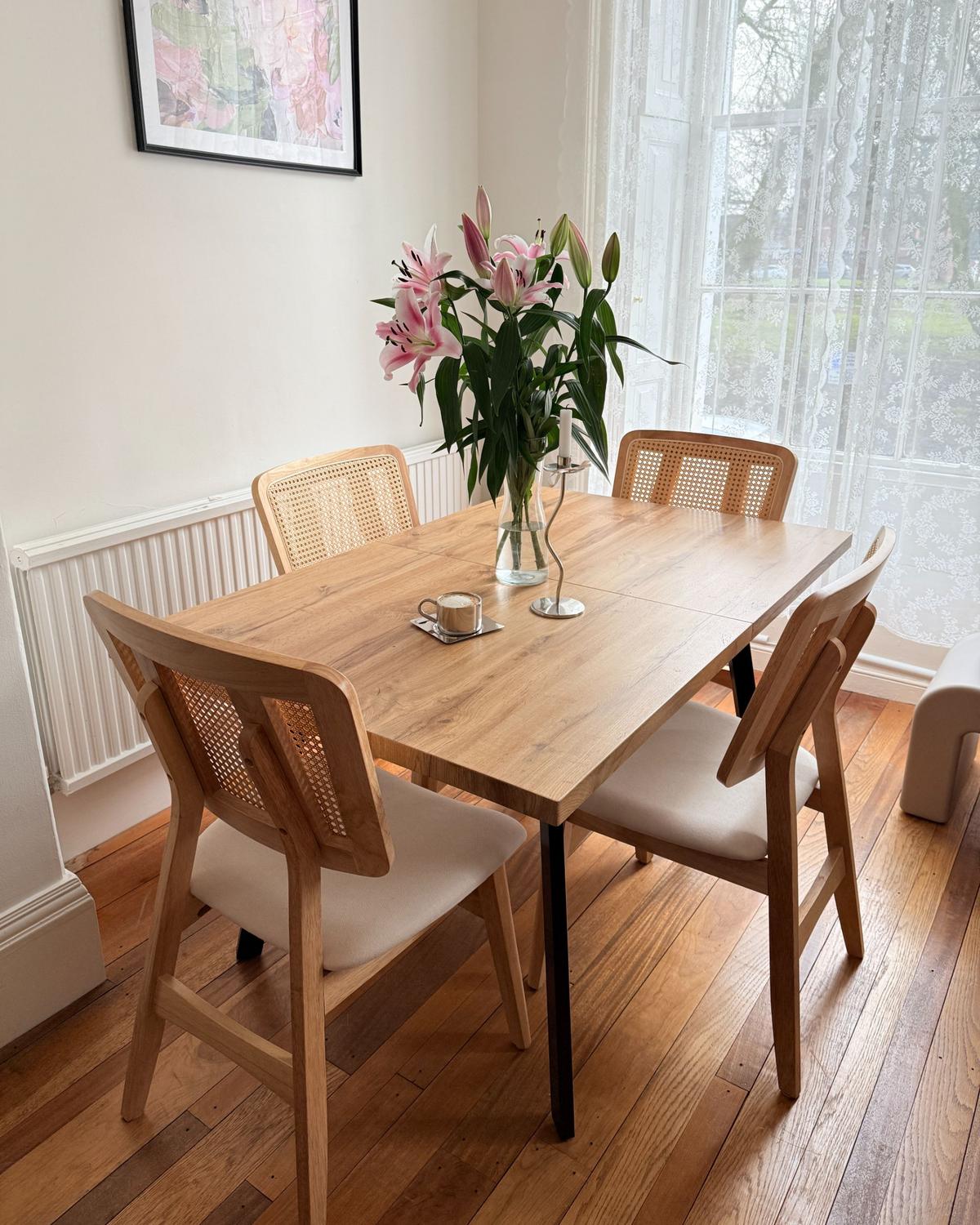 ESSTISCH ausziehbar Braun 140/180/90 cm Harlow - Braun, Holzwerkstoff (140/90/75cm) - Beliani