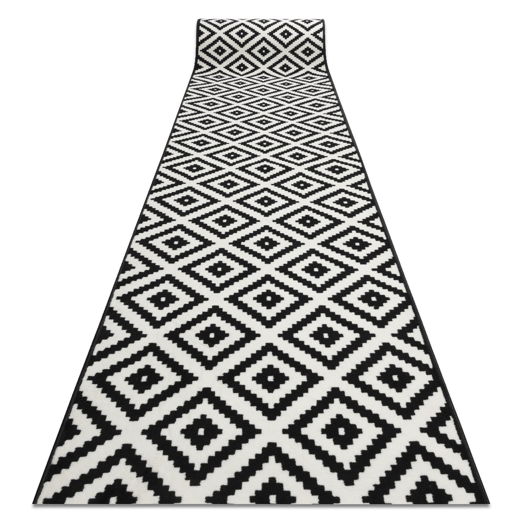 LÄUFER BCF MORAD 70/240 cm - Schwarz, Textil (70/240cm) - rugsX