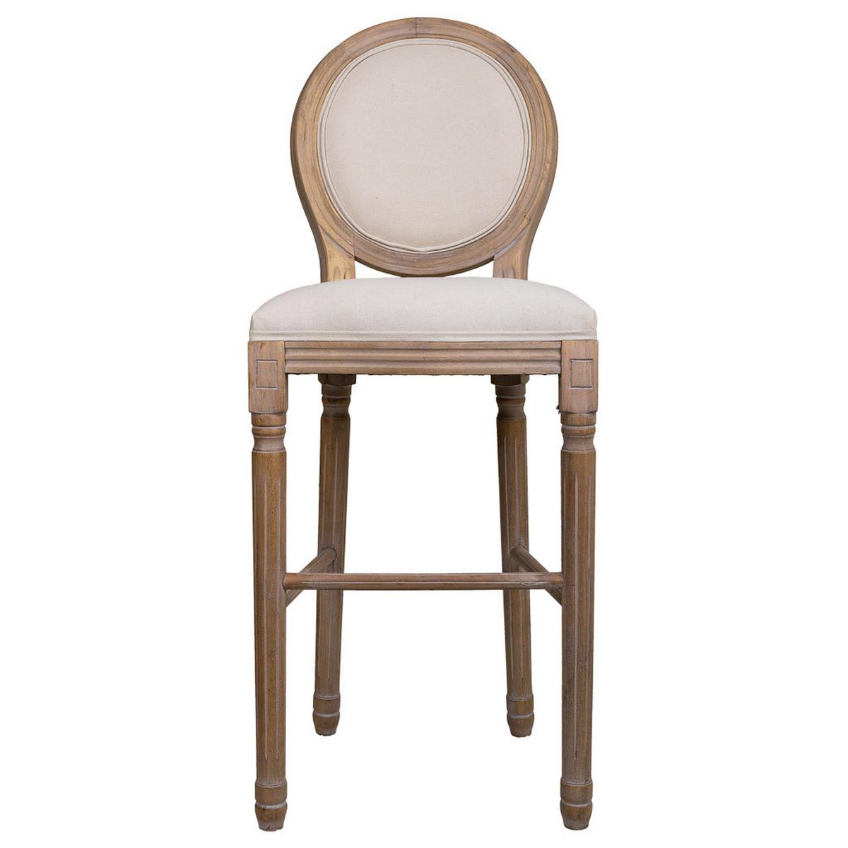 BARHOCKER 52x46x116 cm - Beige, Naturmaterialien (52/116/46cm) - Wanderlust
