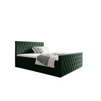 BOXBETT Asher - Grün, Holzwerkstoff/Textil (160/200cm) - Fun Möbel