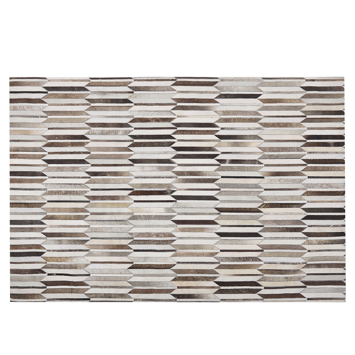 KURZFLOR-TEPPICH Kulalar 200/140 cm - Braun, Fell (140/200cm) - Beliani