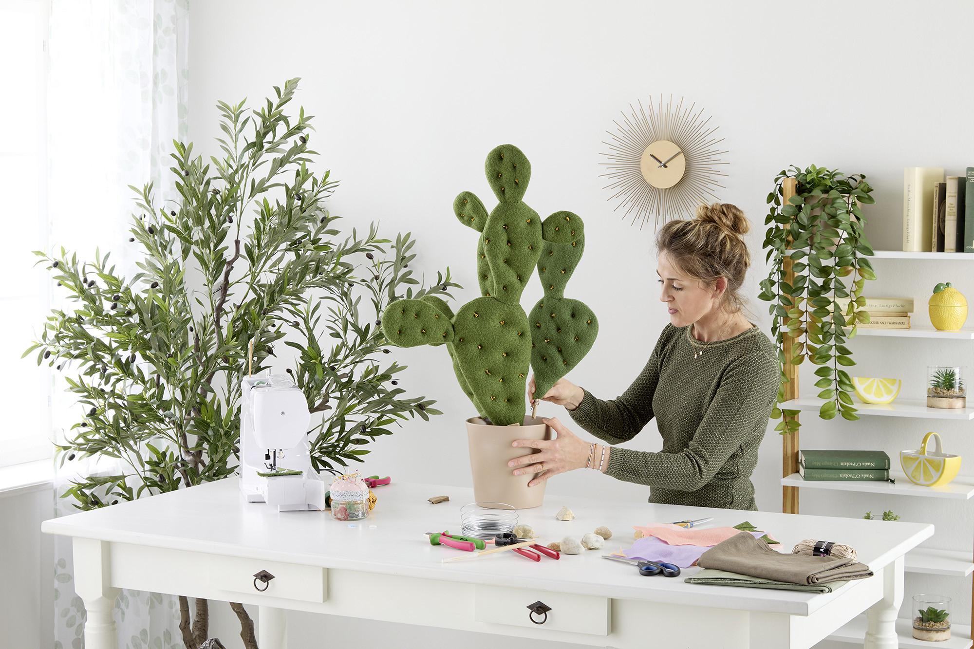 DIY kaktusz készítése