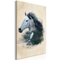 KUNSTDRUCK Braun 40/60 cm - Braun/Grau, Textil (40/60cm) - KUNSTLOFT