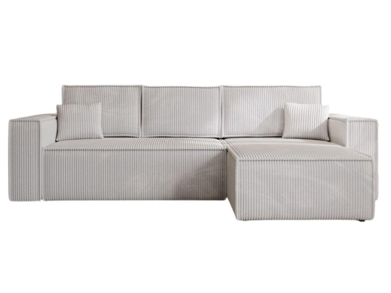 ECKSOFA Prato XL Hellgrau - Hellgrau/Schwarz, Holz/Kunststoff (280/170cm) - Graingold