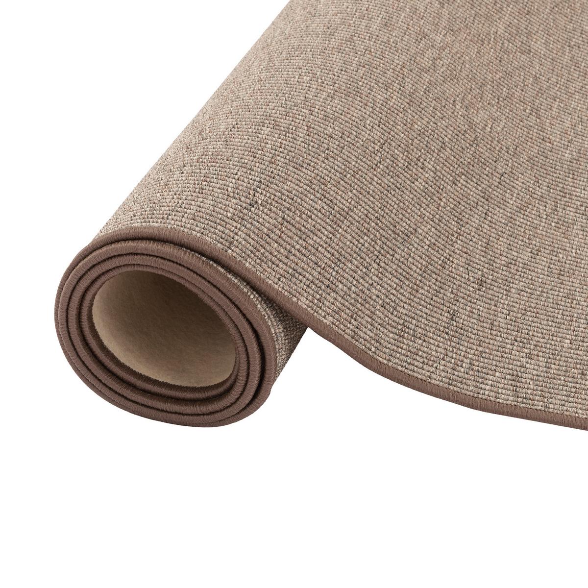NATUR SISAL-OPTIK TEPPICH TAFF - Braun, Textil (160/160cm) - Snapstyle