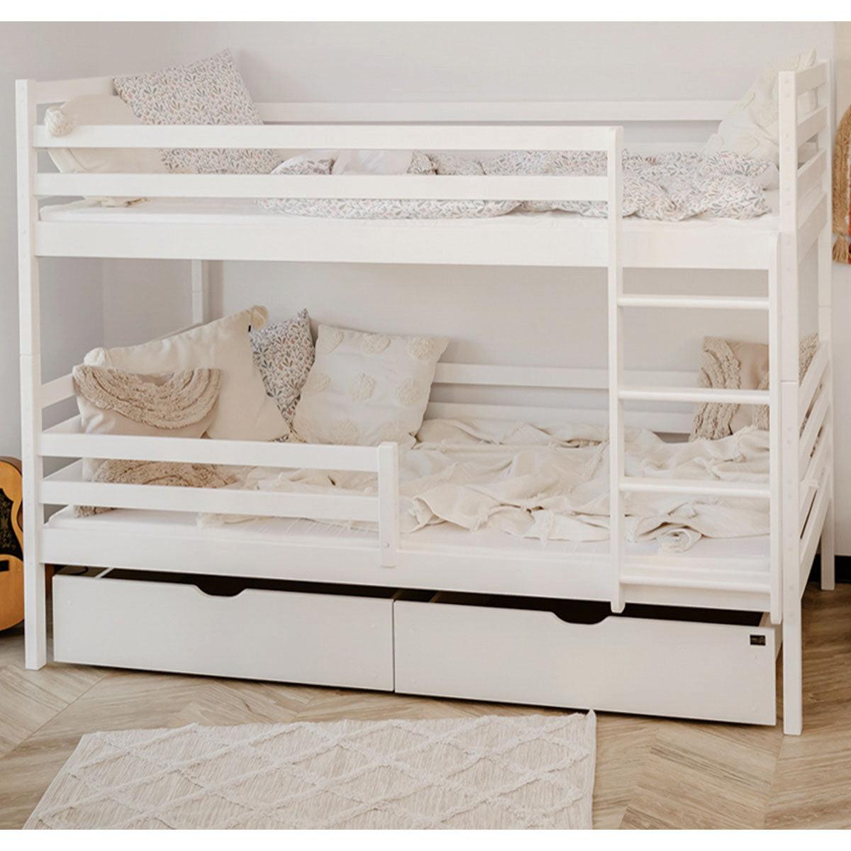 ETAGENBETT 90/200 Leo Weiß - Weiß, Holz (90/200cm) - Petits-meubles