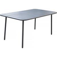 GARTENTISCH bilbao Grau - Grau, Metall (150/90/71cm) - Habitat Garten