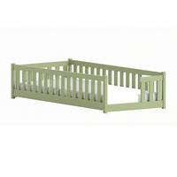 BETT 90/200 Théa Olive - Grün, Holz (90/200cm) - Petits-meubles