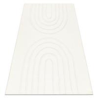 CURVY Arches waschbarer 120/170 cm - Weiß, Textil (120/170cm) - rugsX