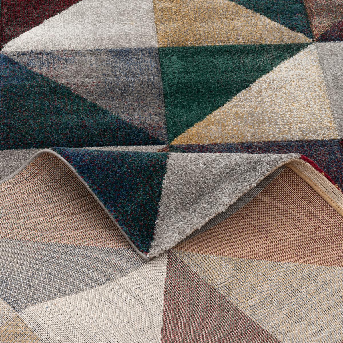 DESIGNER TEPPICH MAUI MODERN PRISMA - Grün, Textil (80/150cm) - Pergamon