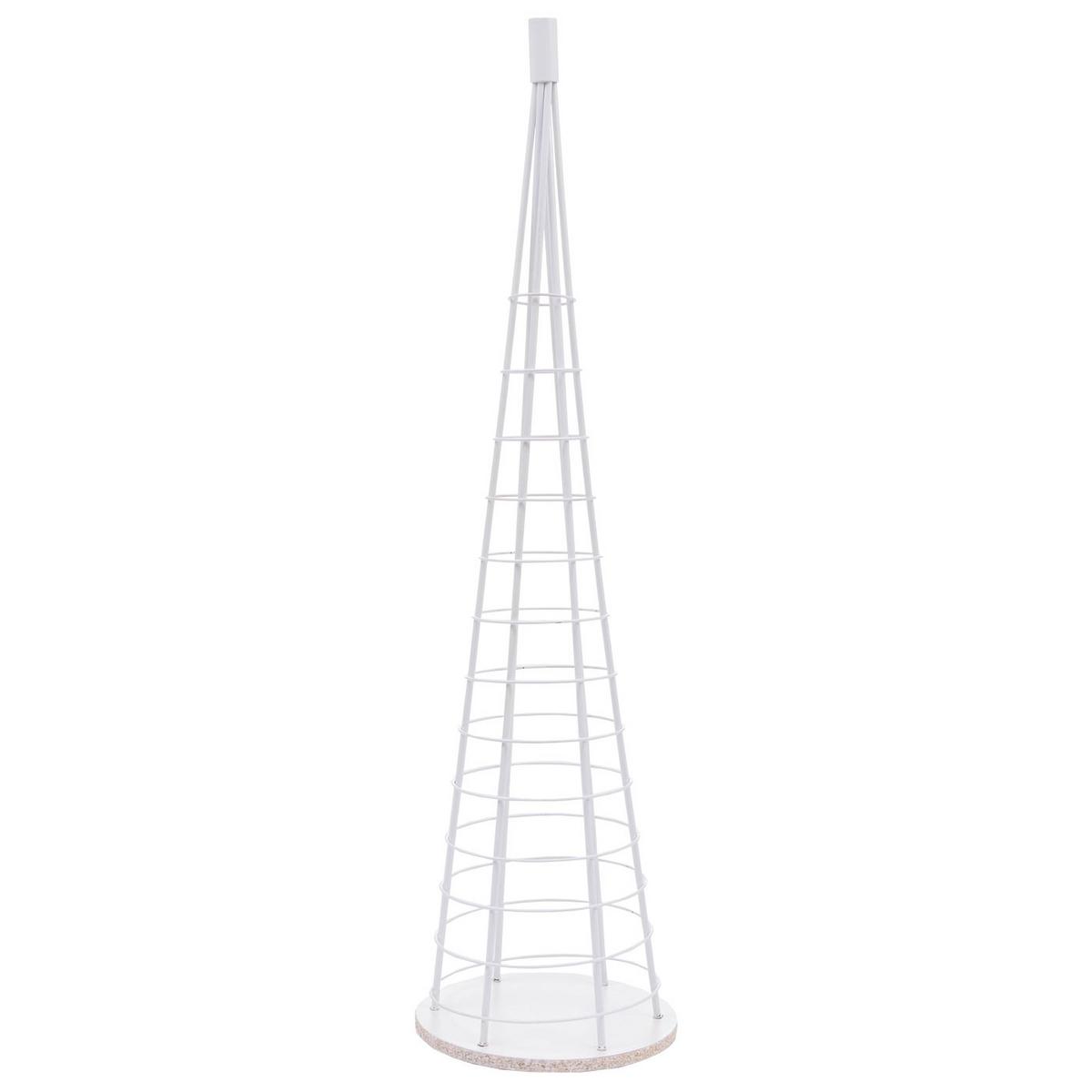 DEKO-BAUM Weiß - Weiß, Metall (30/115cm) - MCW