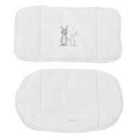 HOCHSTUHL-SITZVERKLEINERER 2-teilig Fox & Bunny - Weiß, Textil (27/59/43cm) - Roba