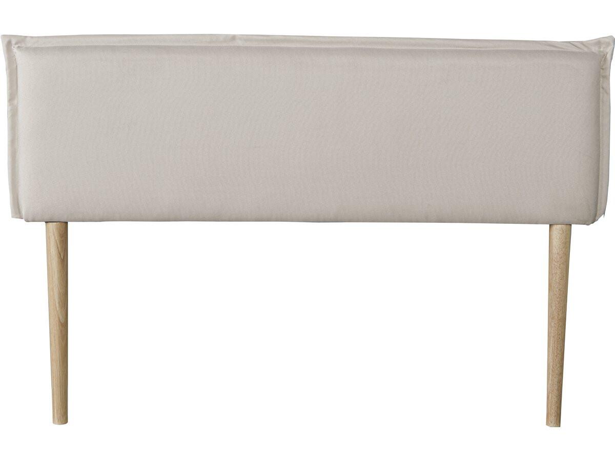 KOPFTEIL UND LATTENROSTSCHUTZ jessica beige - Beige, Naturmaterialien (7/105/165cm) - Habitat Garten