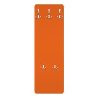 WANDGARDEROBE - Mohn 34/105 cm - Orange, Holzwerkstoff (34/105/1.6cm) - Bilderwelten