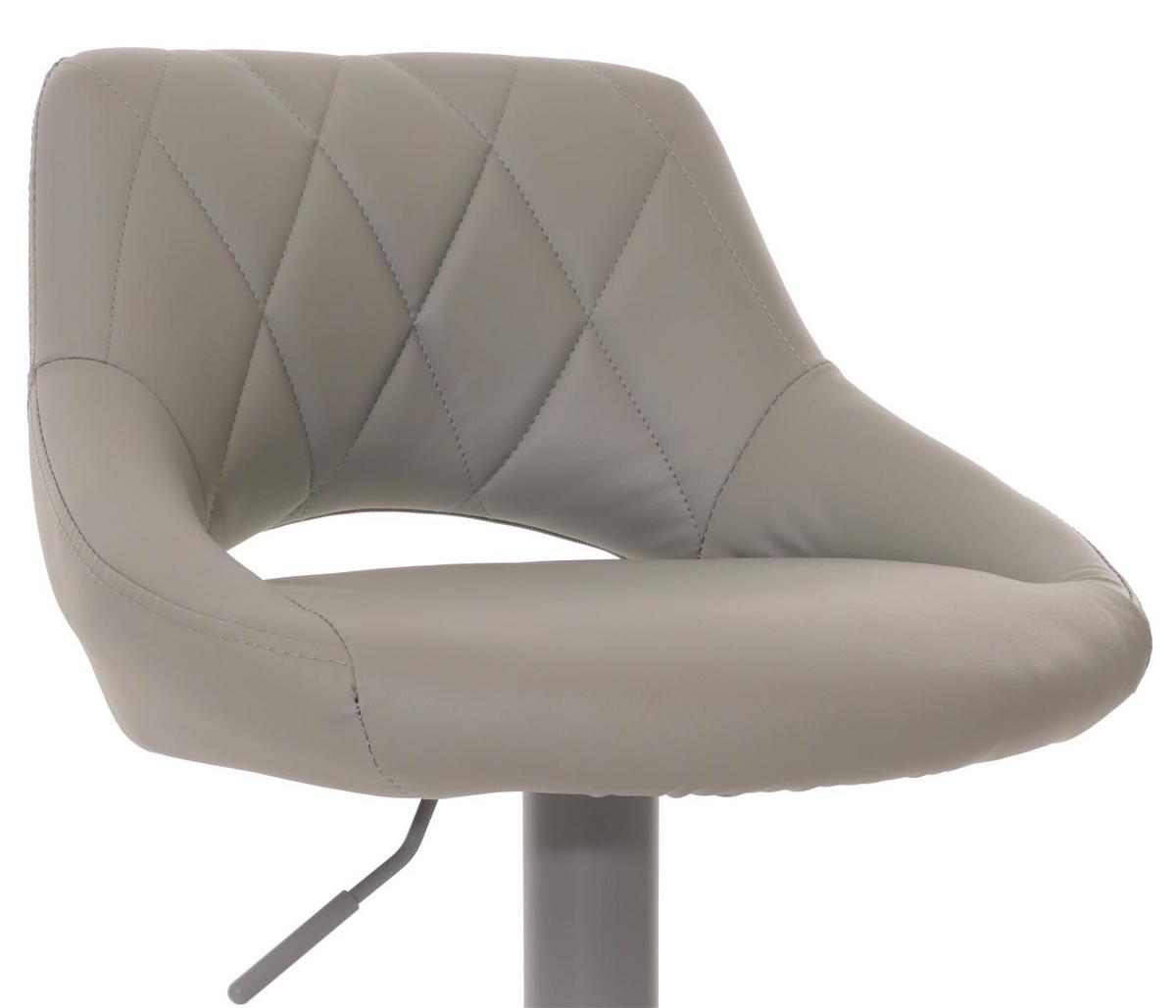 BARHOCKER Grau 2er-Set - Grau, Textil (47/107/44cm) - MCW