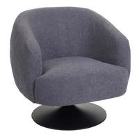 LOUNGE-SESSEL Grau - Grau, Textil (75/78/83cm) - MCW