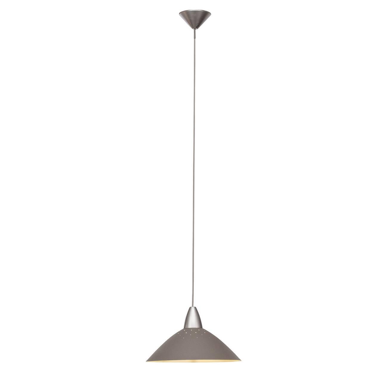 PENDELLEUCHTE Logo 78270/11 - Titanfarben, Metall (35/35/124cm) - Brilliant