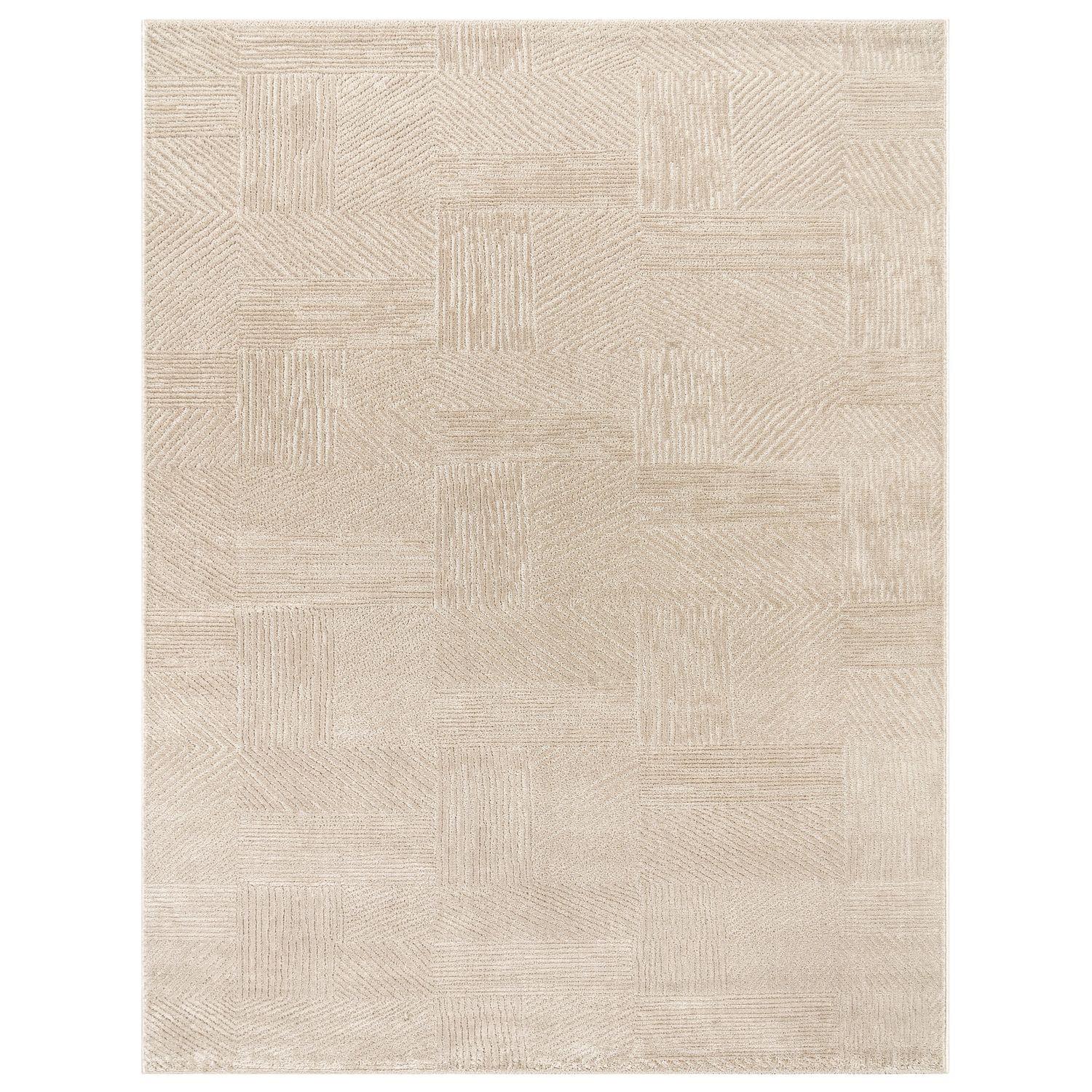 FLACHWEBETEPPICH Boho Beige 160 x 220 cm - Beige, Kunststoff (160/220cm) - TT Home