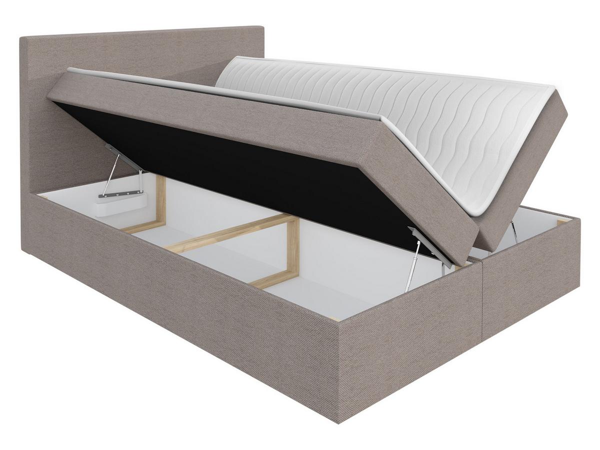 BOXBETT Basic - H3 - Dunkelblau, Holz (200/200cm) - MIRJAN24