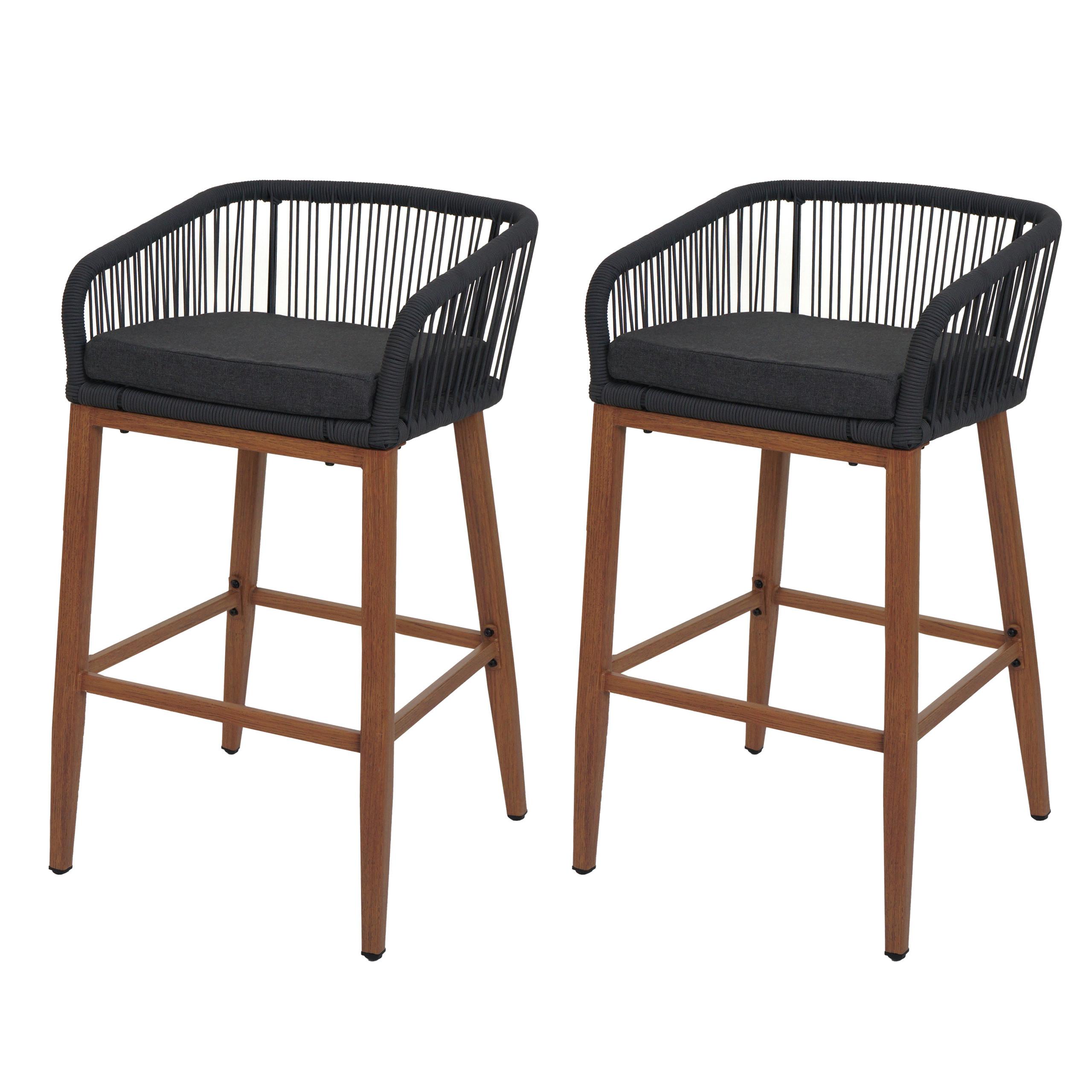 BARHOCKER Anthrazit, Dunkelgrau - Dunkelgrau/Anthrazit, Metall (51/92/53cm) - MCW