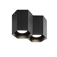 DECKENSTRAHLER Ino 18/11/11cm - Schwarz, Metall (18/11/11cm) - ZMH