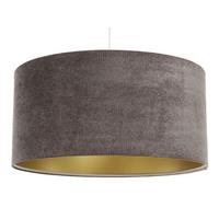 HÄNGELEUCHTE Gold 40/20 cm - Goldfarben/Braun, Kunststoff (40/0.4/20cm) - ONZENO