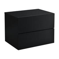 WANDREGAL Ampfing - Schwarz, Holzwerkstoff (40/30/29cm) - [en.casa]