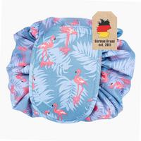 KOSMETIKTASCHE mit Reißverschlussfächern - Dunkelblau, Kunststoff (54/1/62cm) - Intirilife