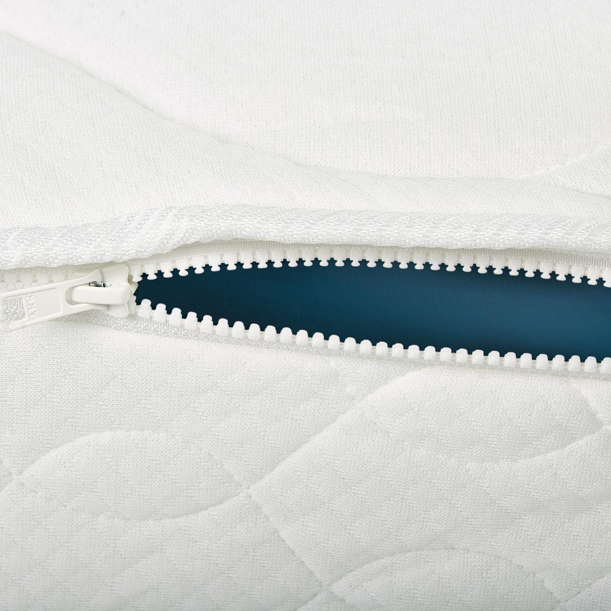 WASSERBETTBEZUG 160/200 cm Pure - Weiß, Textil (160/200cm) - Beliani