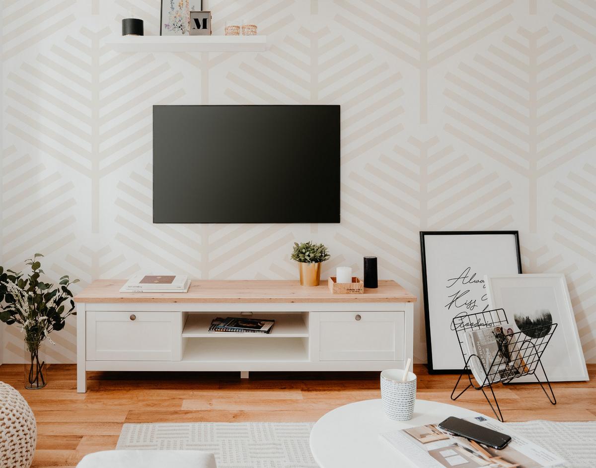 TV-LOWBOARD weiß, Eiche Artisan 160 cm Landhaus, TV-Unterteil mit 2 Schubkästen - Silberfarben/Weiß, Holzwerkstoff/Kunststoff (160/45/40cm) - Furn.Design