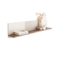 HÄNGEREGAL NAVANI 120 cm – Kaschmir / Nussbaum - Kaschmir/Nussbaumfarben, Holzwerkstoff (120/30/22cm) - Idohome