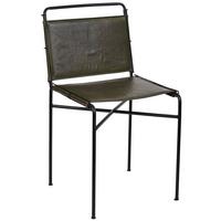 STUHL aus Metall, braun, 48x46x89cm - Braun, Metall (48/89/46cm) - Wanderlust