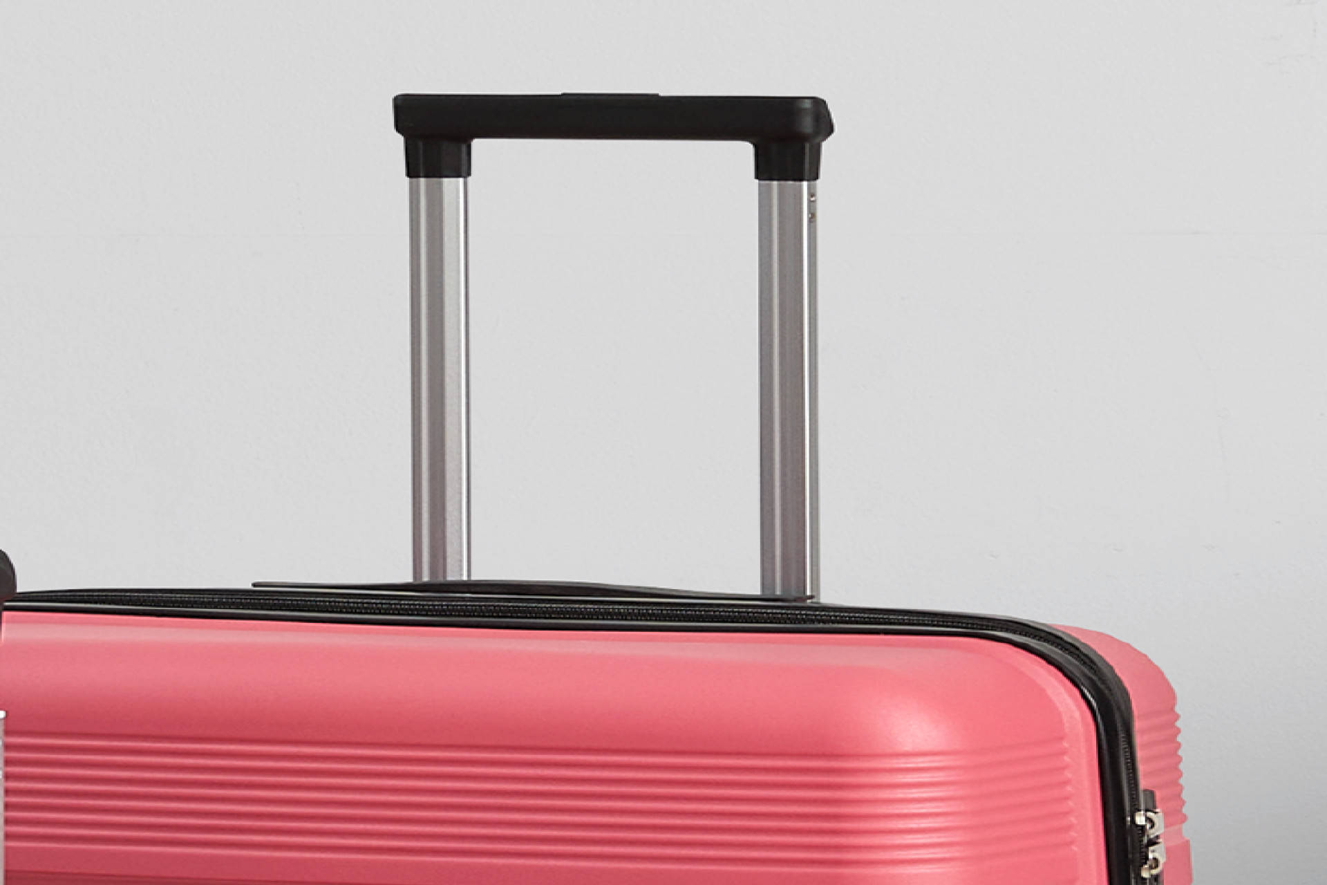 Reisekofferset pink höhenverstellbarer Teleskopgriff Tragehenkel