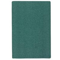 FEINSCHLINGEN VELOUR TEPPICH STRONG - Petrol, Textil (133/133cm) - Snapstyle