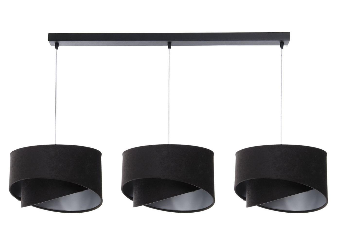 HÄNGELEUCHTE Schwarz 30/18 cm - Schwarz, Kunststoff (30/0.3/18cm) - ONZENO