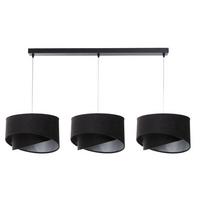 HÄNGELEUCHTE Schwarz 30/18 cm - Schwarz, Kunststoff (30/0.3/18cm) - ONZENO