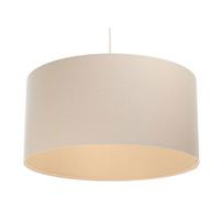 HÄNGELEUCHTE Beige 30/20 cm - Beige, Kunststoff (30/0.4/20cm) - ONZENO