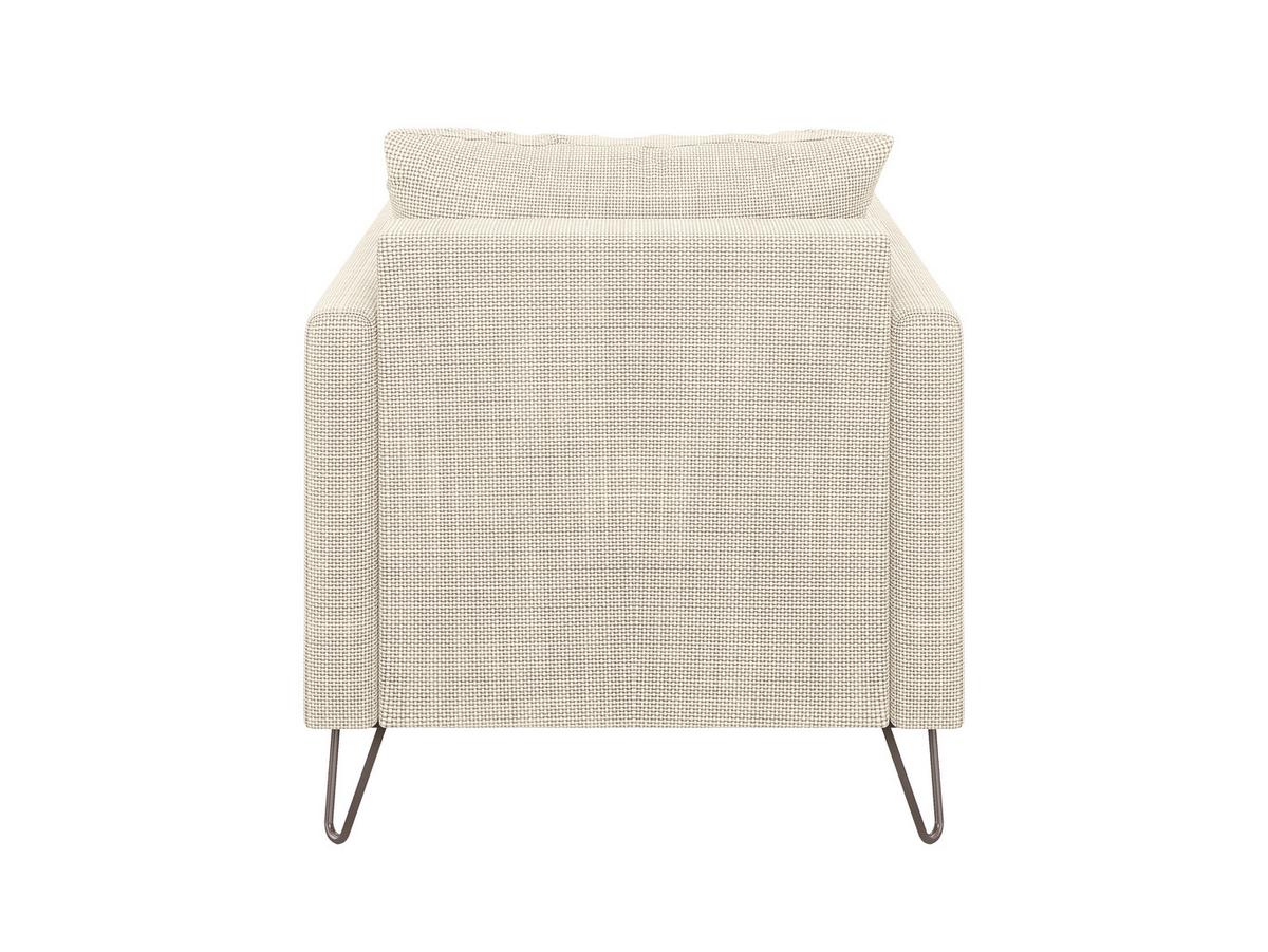 SESSEL Harmony Beige Chenille - Beige/Schwarz, Holz/Textil (80/85/100cm) - S-Style Möbel