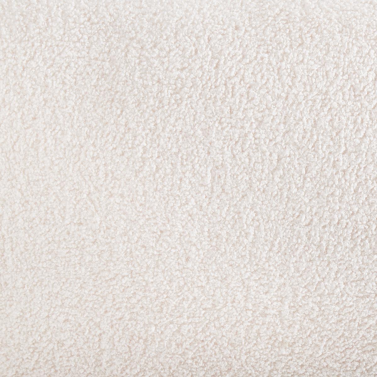 POUF Cremeweiß Bayard - Weiß, Textil (115/43/56cm) - Beliani
