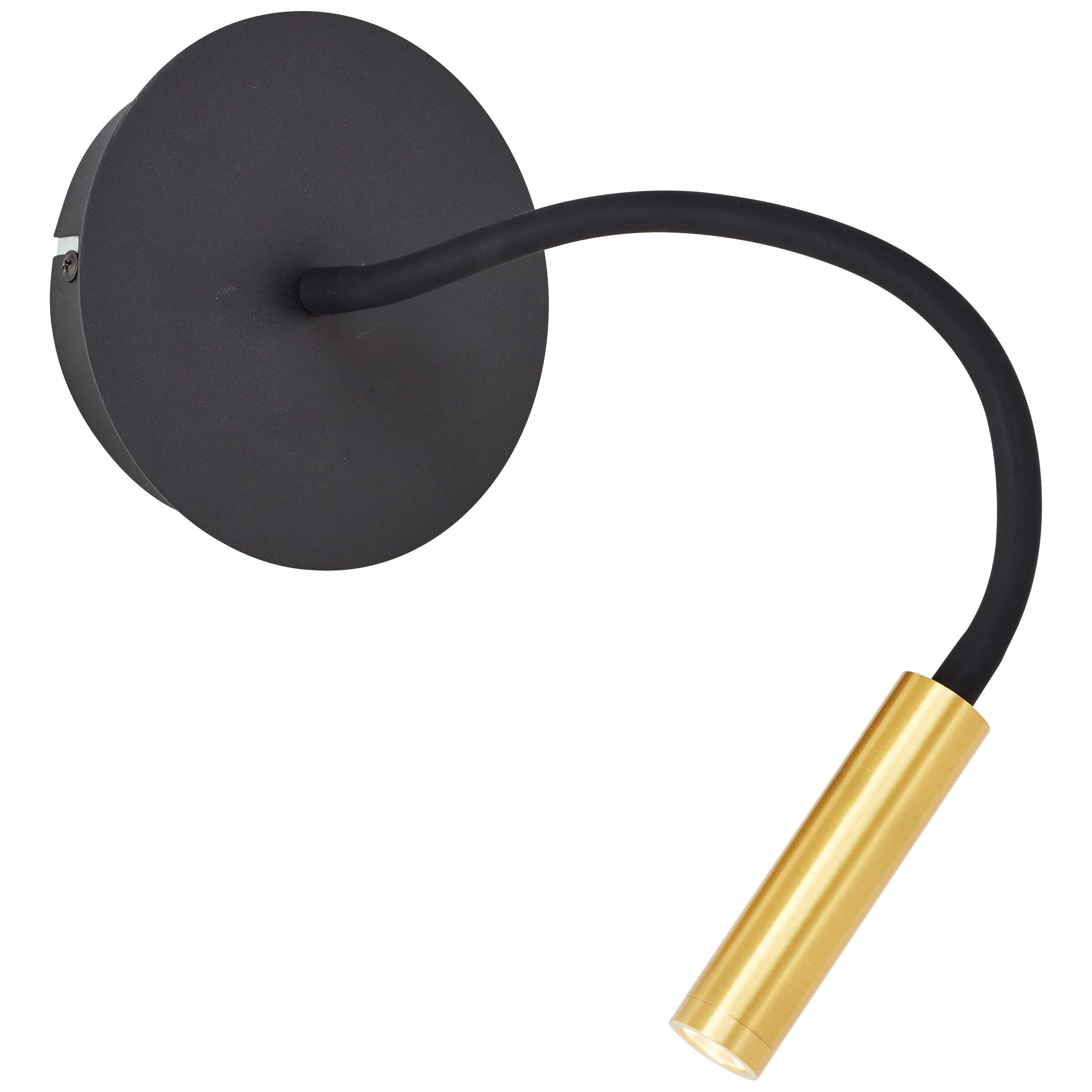 WANDSPOT Jutta G99947/86 - Schwarz, Metall (14/41.6/14cm) - Brilliant