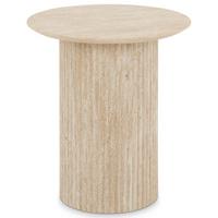 BEISTELLTISCH TEBUR beige - Beige, Holzwerkstoff (45/45/50cm) - IDIMEX
